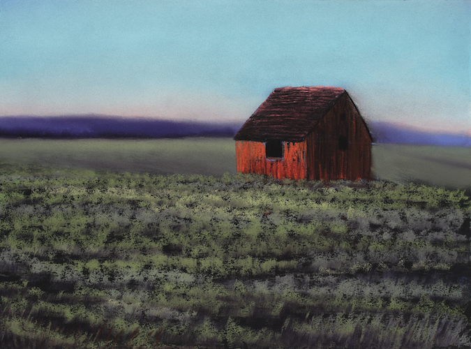 Quiet Dusk 10x14 $1300 at Hunter Wolff Gallery